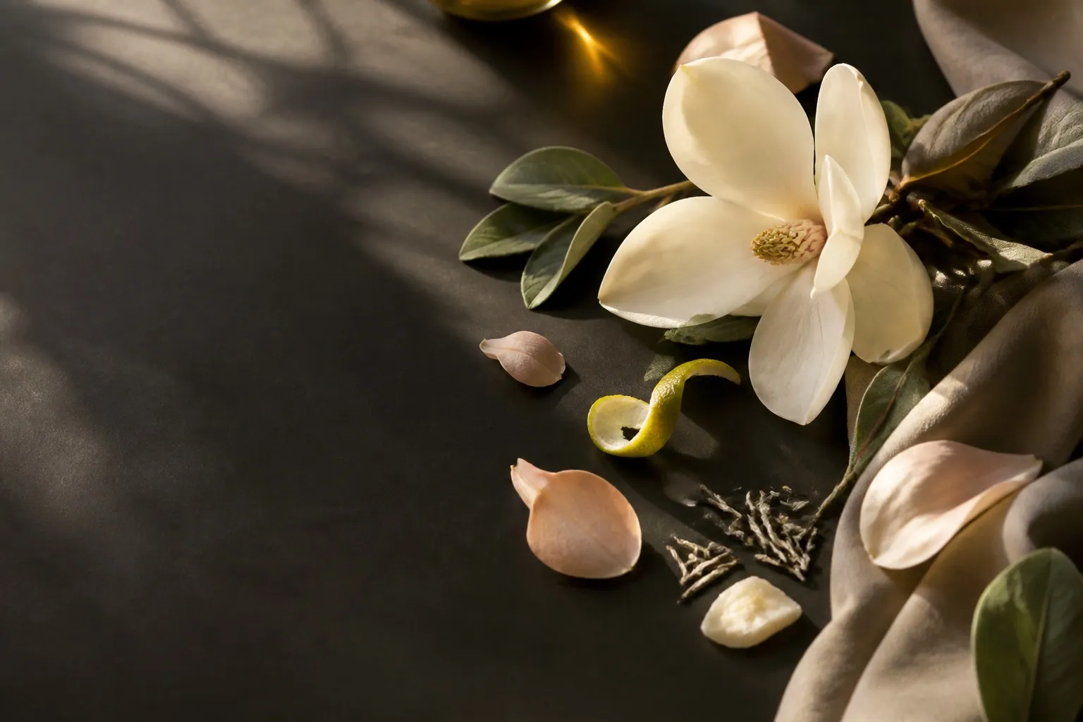 Magnolia, hojas verdes y notas cítricas de Setiembre en Flor